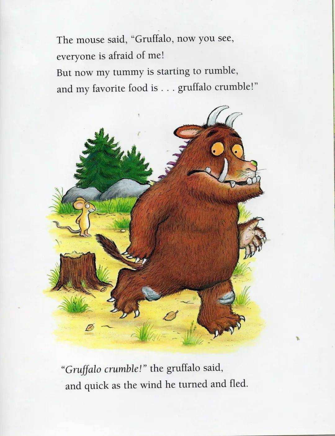 小禾苗绘悦读英文绘本童话系列26thegruffalo