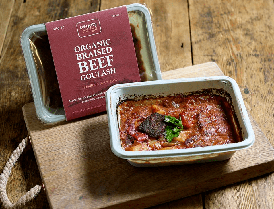 熟食区的braised beef goulash, organic, pegoty hedge(就是匈牙利炖