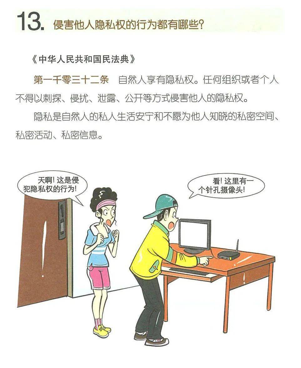 普法民法典与生活同行人格权编第11期至第16期