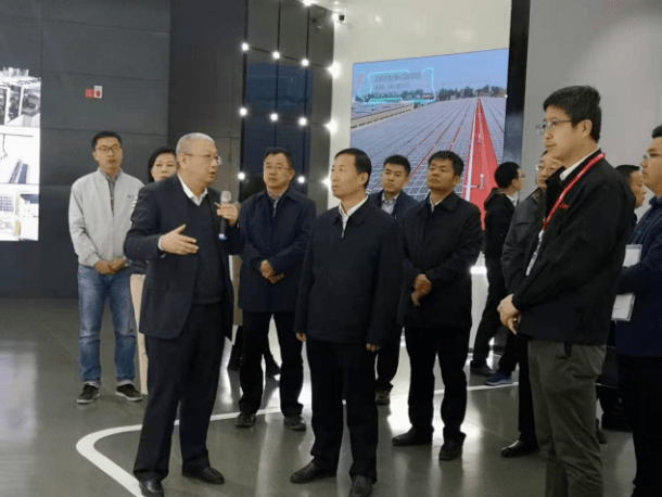 工信部副部长王志军考察隆基宁夏生产基地