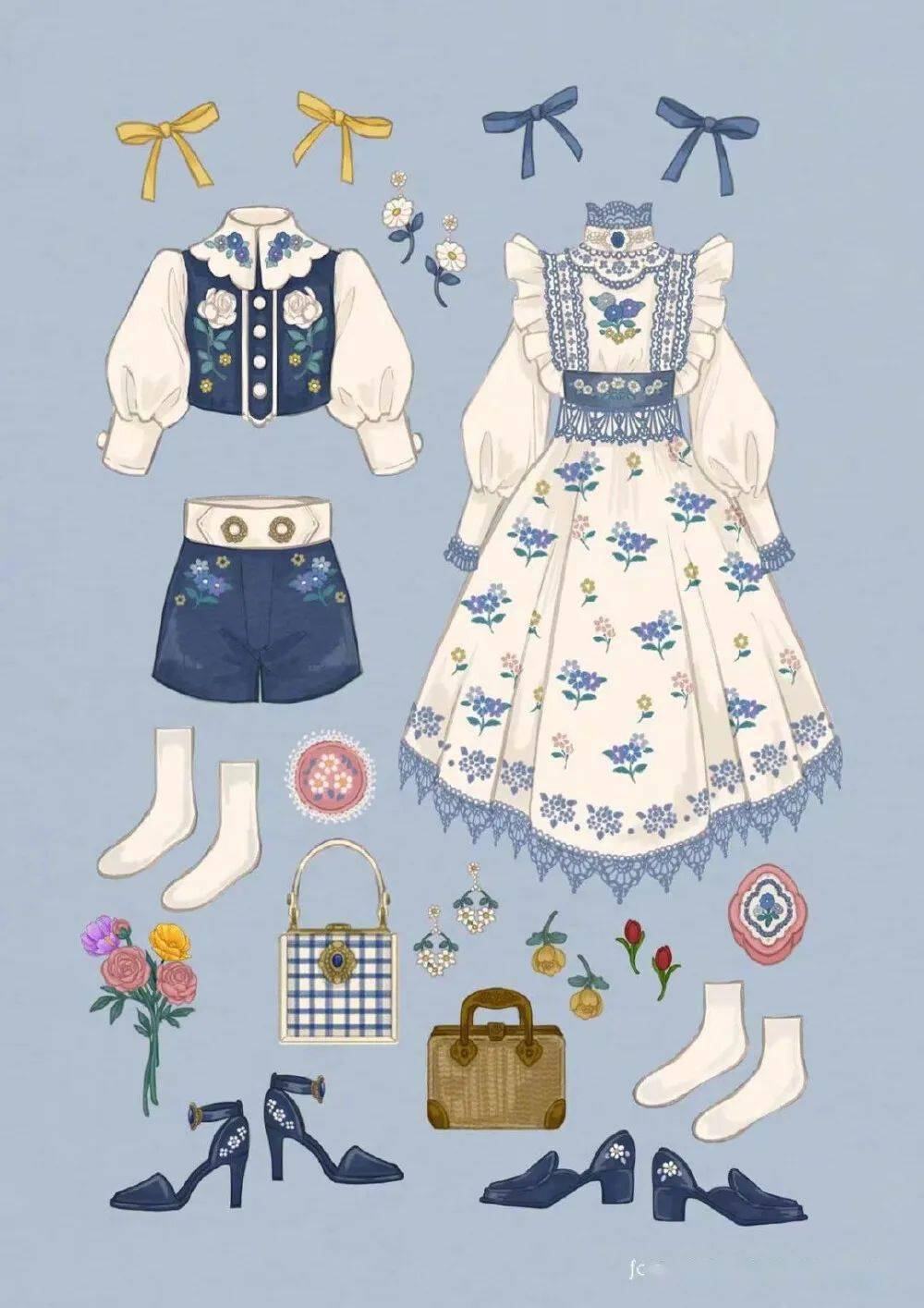 服装设计精美服装设计