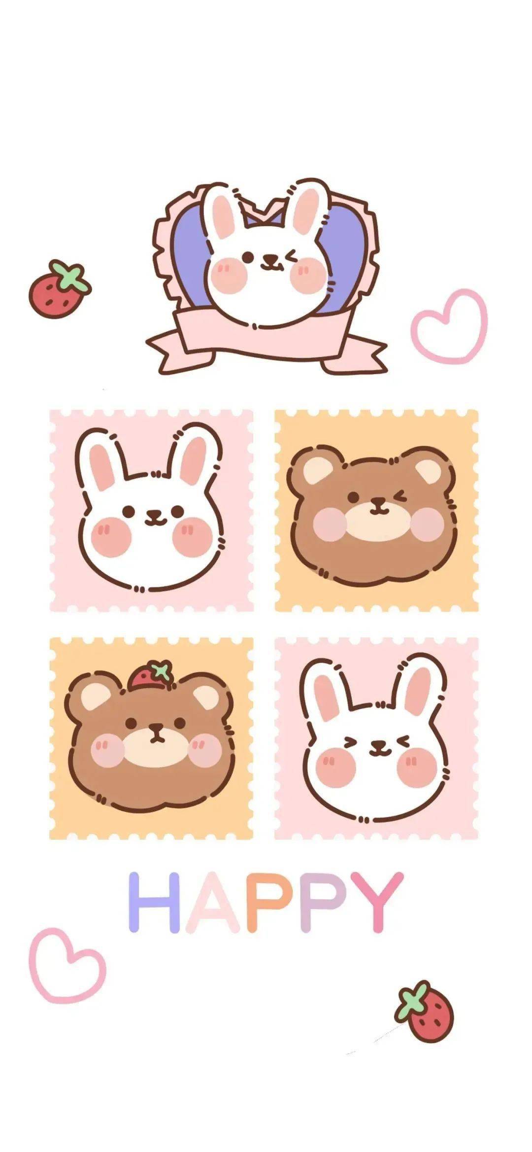 可爱手绘壁纸主屏锁屏套图