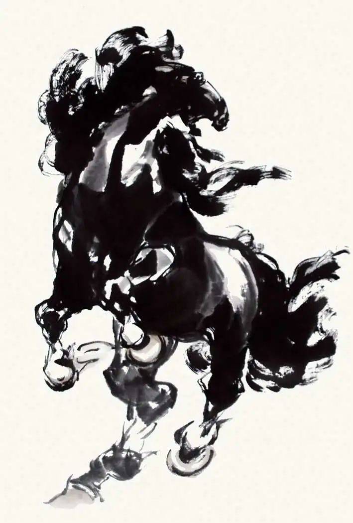 发展中的甘肃省书画研究院之五——西部画马大家刘大林_作品