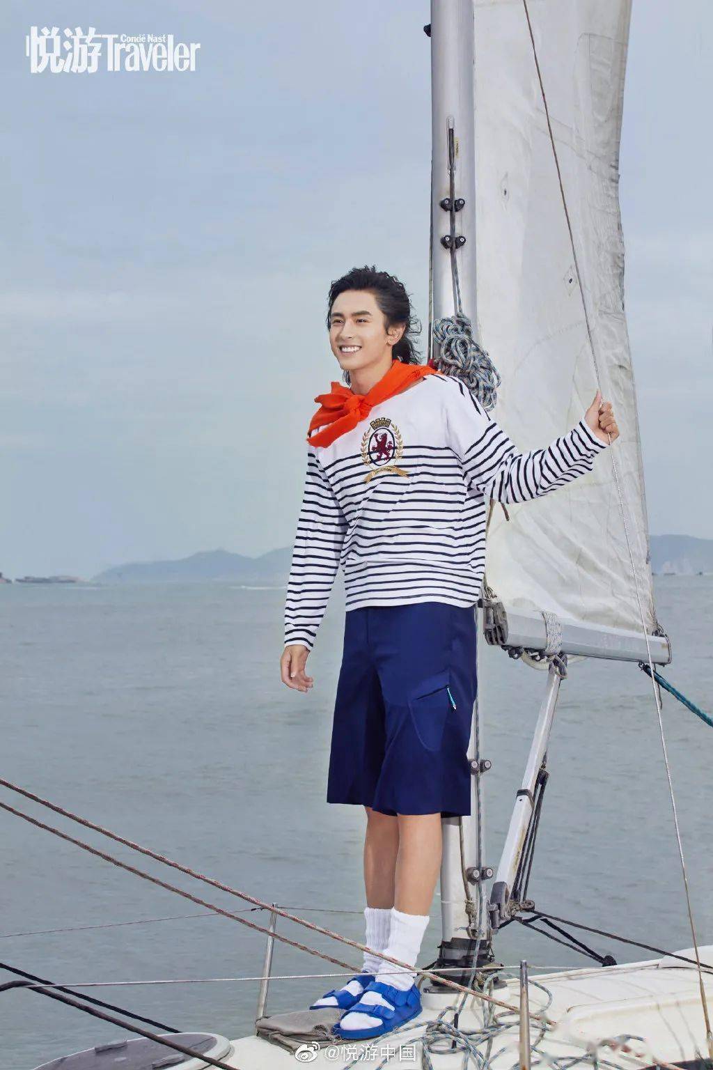 这一热播剧男主角来东山岛体验海上漂流生活_张哲瀚