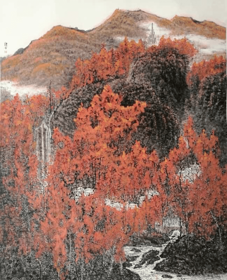 画家作品欣赏那么,咱们古堰画乡有哪些适合写生采风的绝佳点位呢?