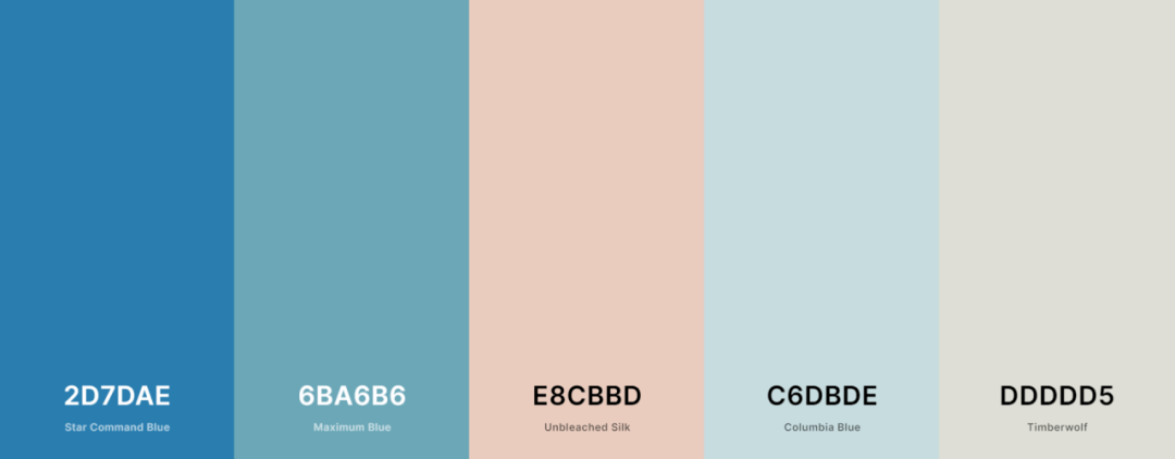 高级感 100% 配色大赏!