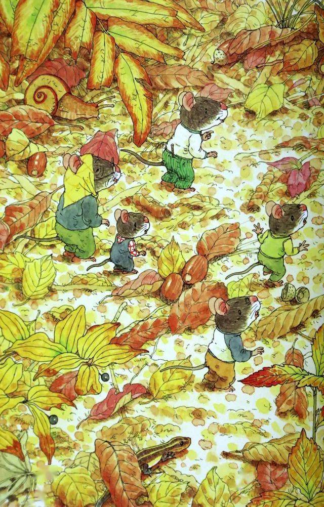 【睡前小故事】十四只老鼠的秋天进行曲_游行