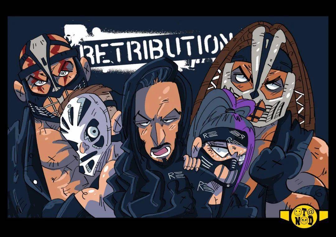 wwe壁纸复仇军团