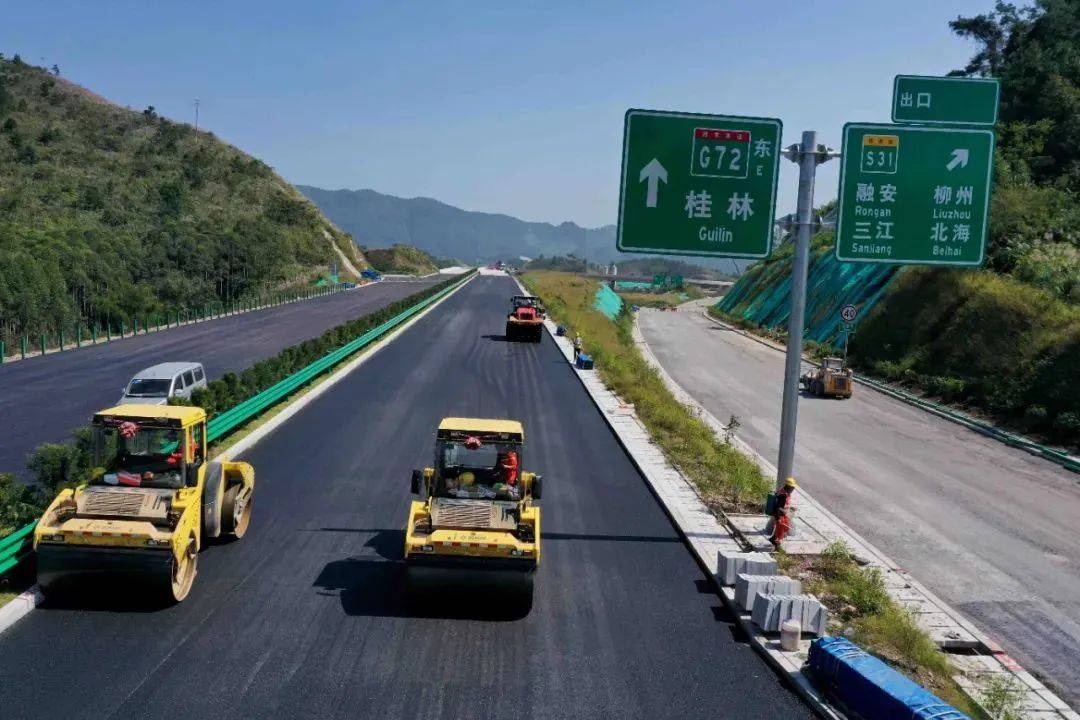 廣西又有兩條高速公路快通車了!一條終點在玉林!