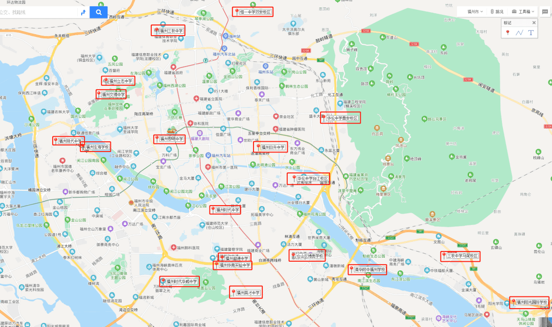 收藏丨最新福州私立校分布地图附2020年私立校招生计划