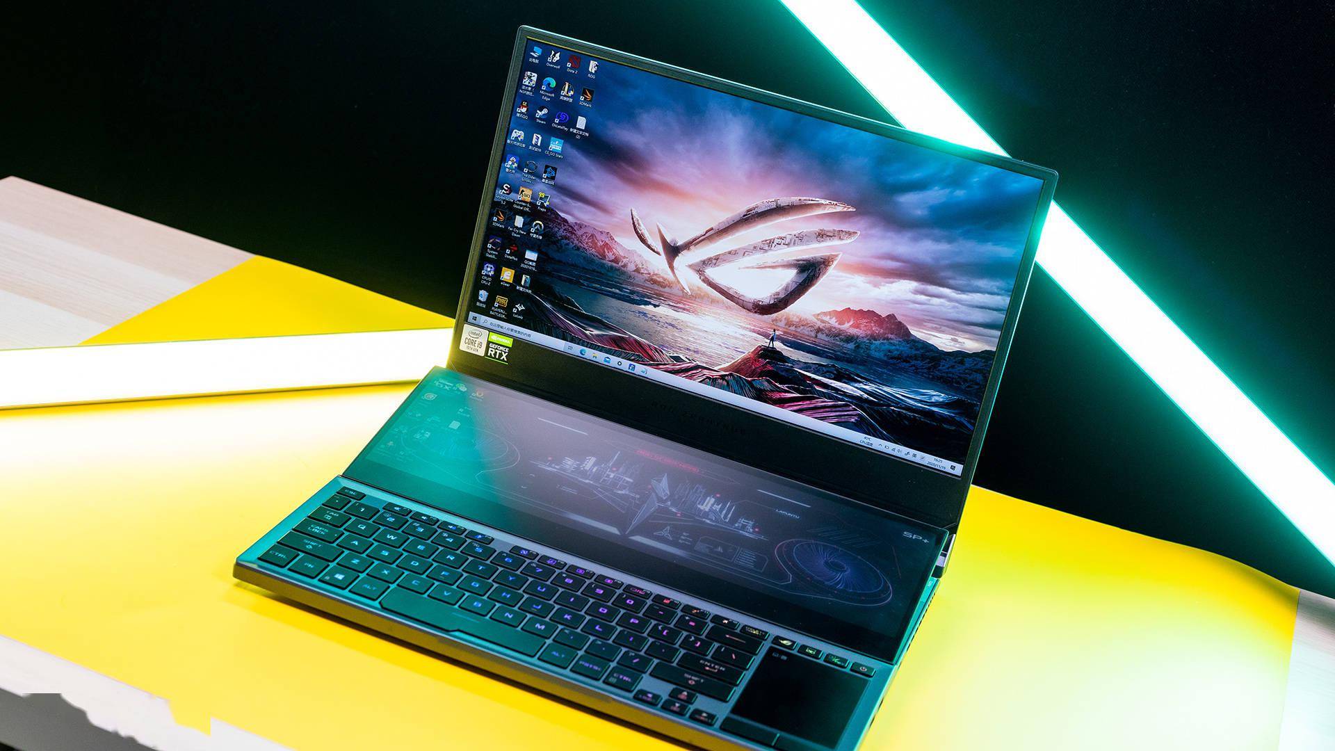 rog 冰刃双屏图赏_手机搜狐网