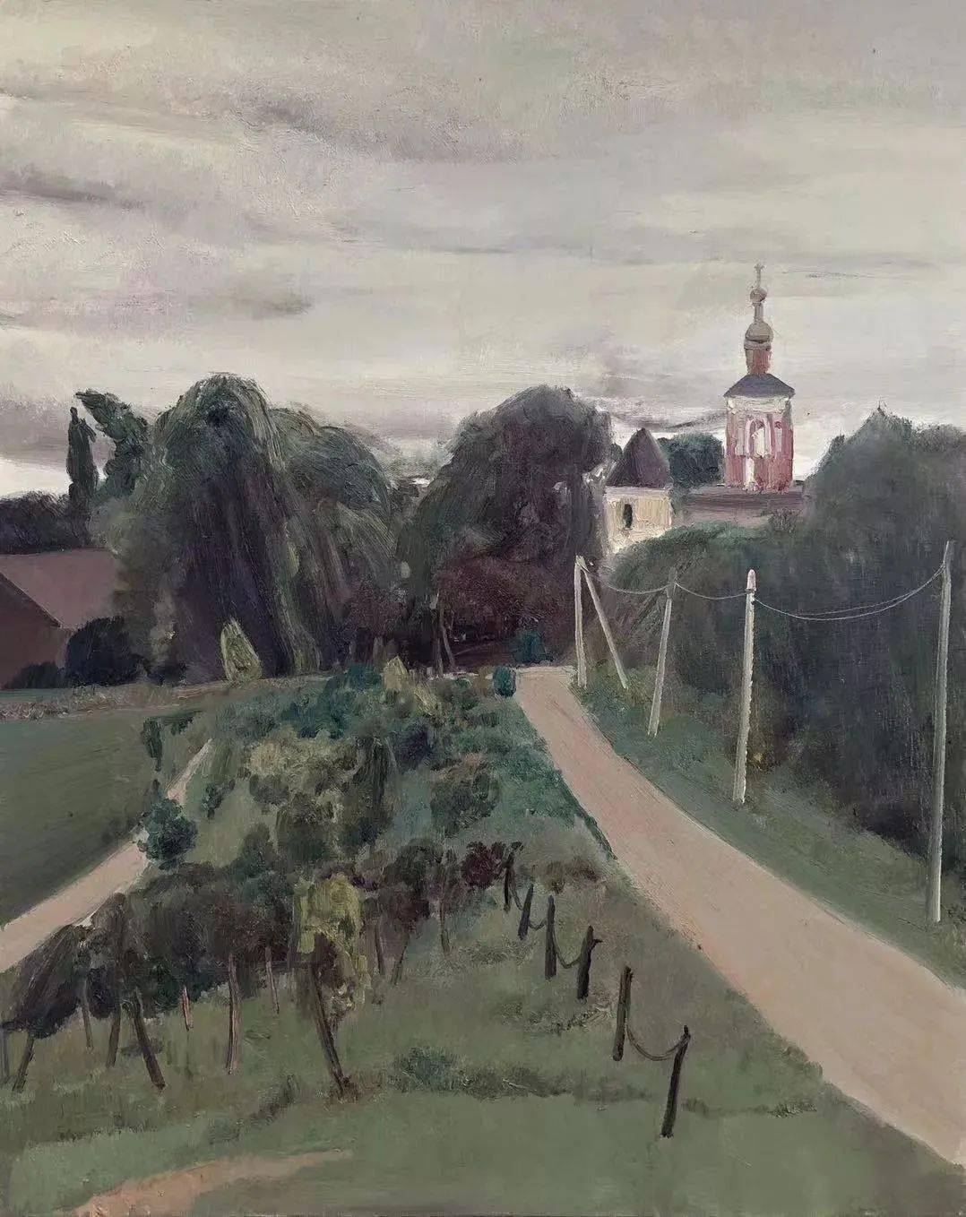 【写生啦】赵培智丨风景(附细节图)