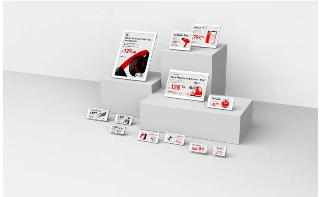 全球首发这款在张江研发的电子价签可用15年