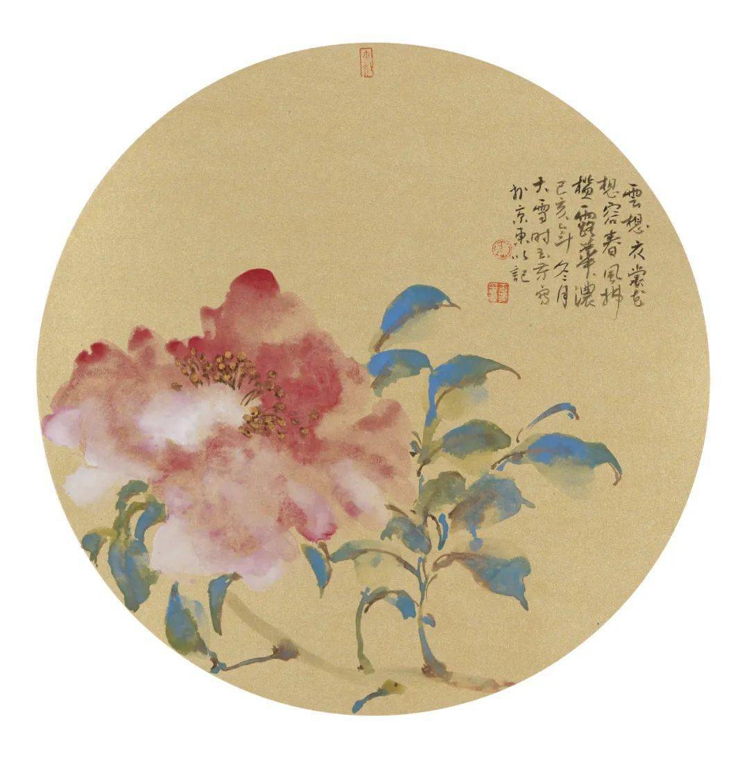 书画家影像网花鸟有色笔墨有形写意花鸟画家陈玉芳