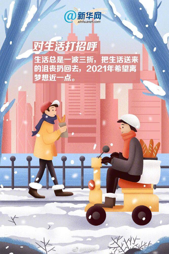 世界问候日你想好与"2021"打招呼的方式了吗?