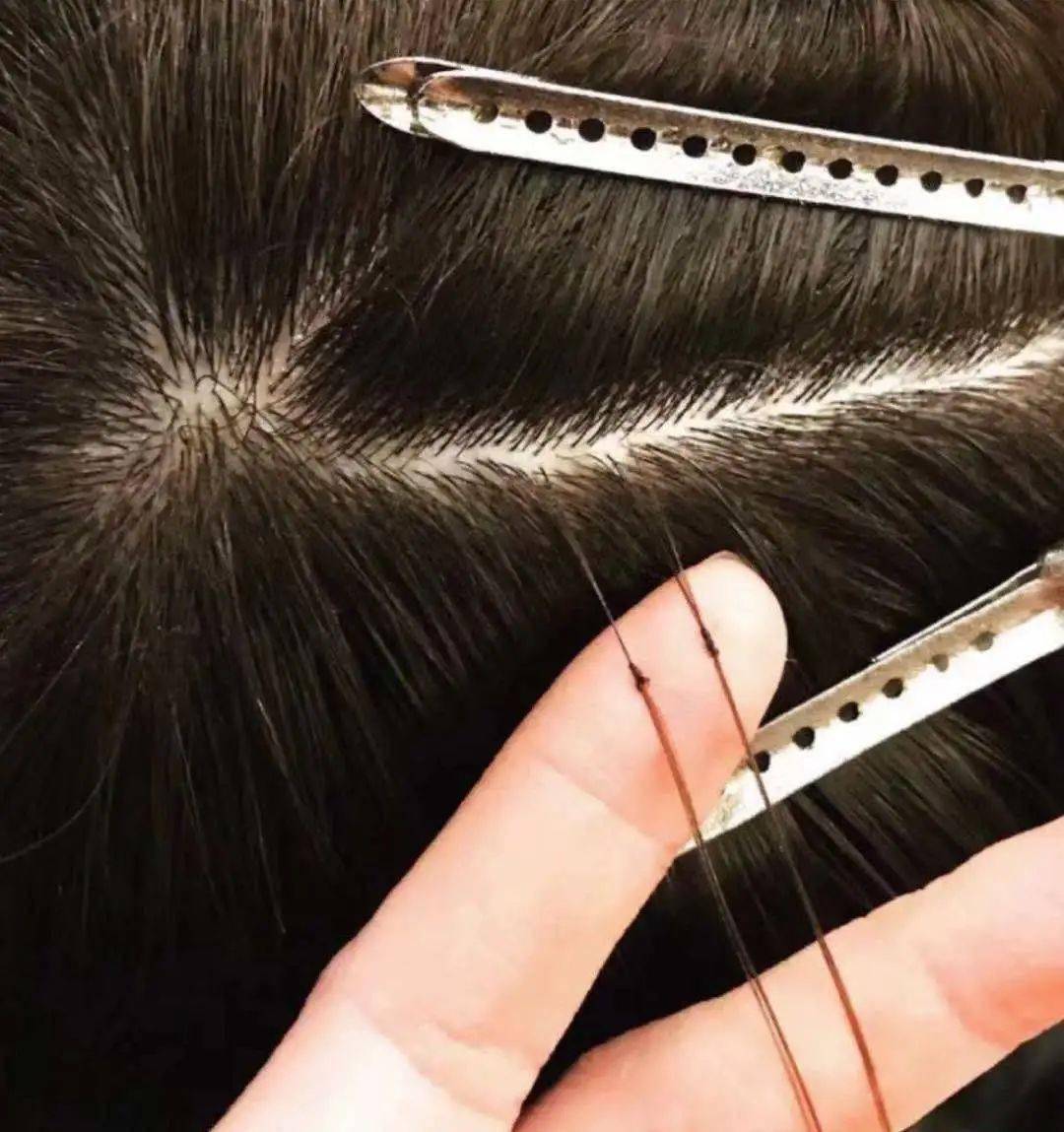 打造发量的工具如果觉得假发片或者接发有嗲累赘废钱的话这