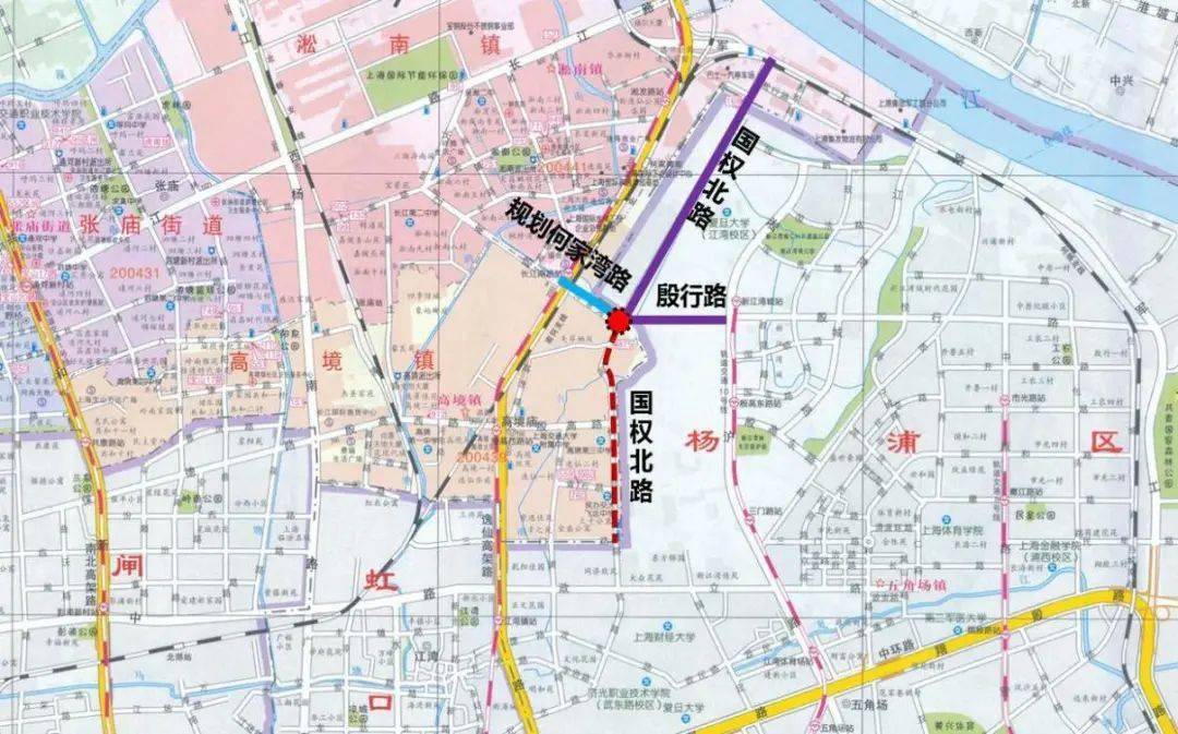 殷行路隧道十四五规划图片