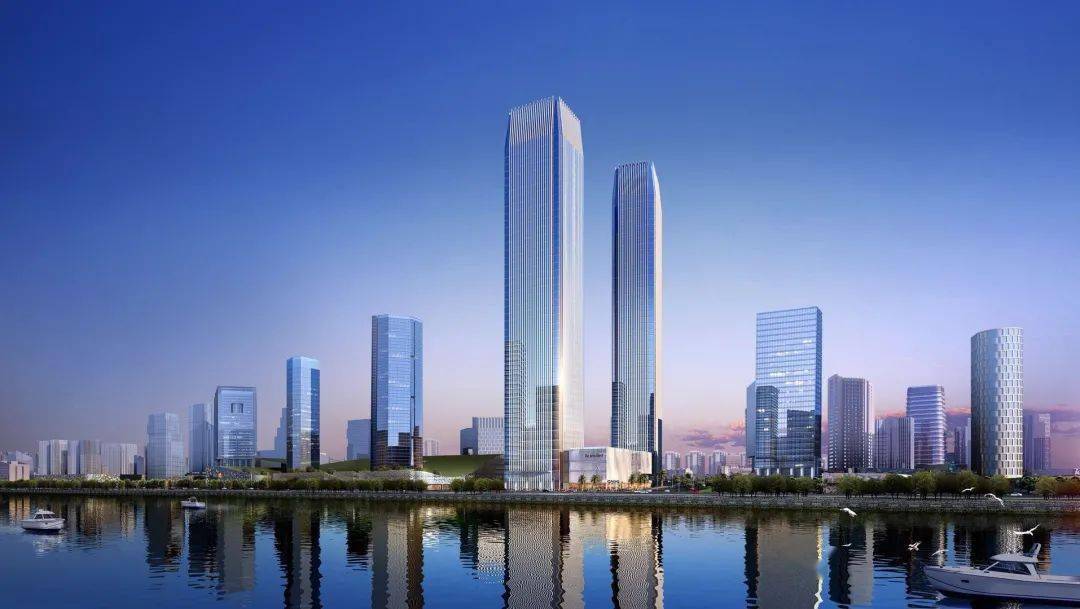 长沙汇景城位于长沙市天心区湘江中路与白沙路交汇处,整个综合体建筑