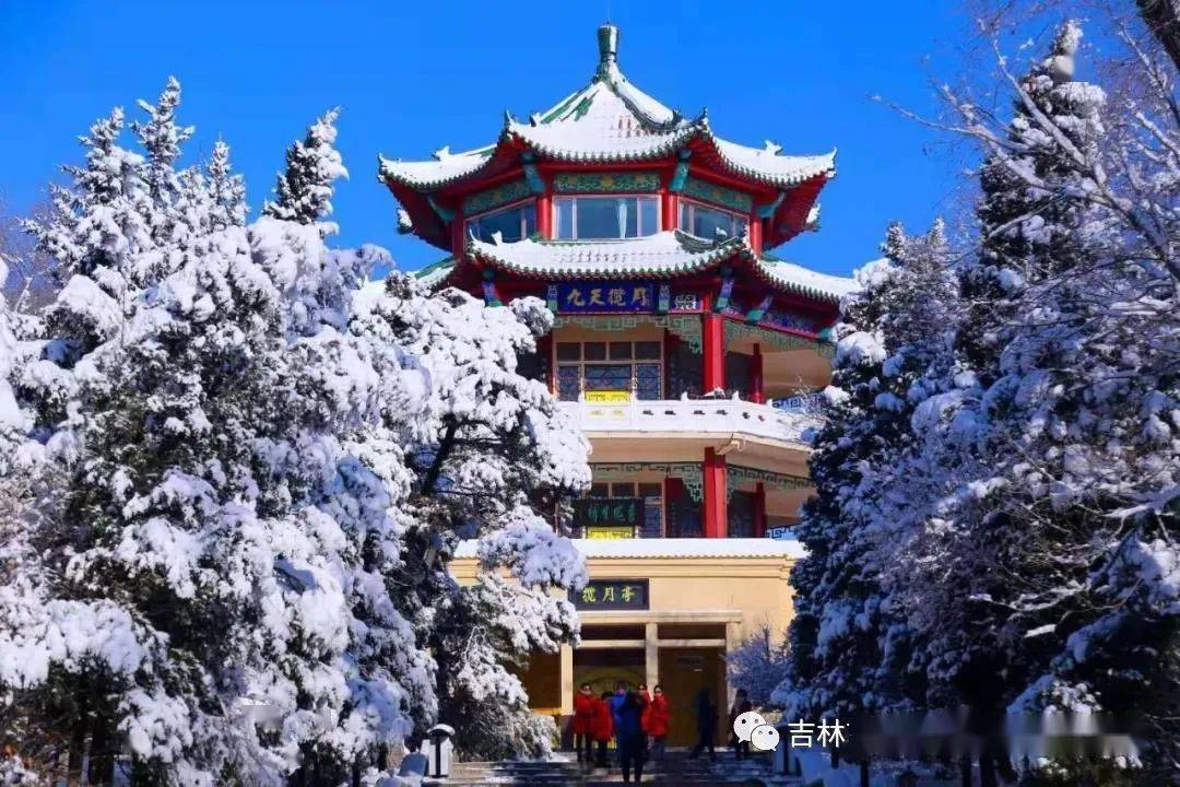 吉林北山雪景图片