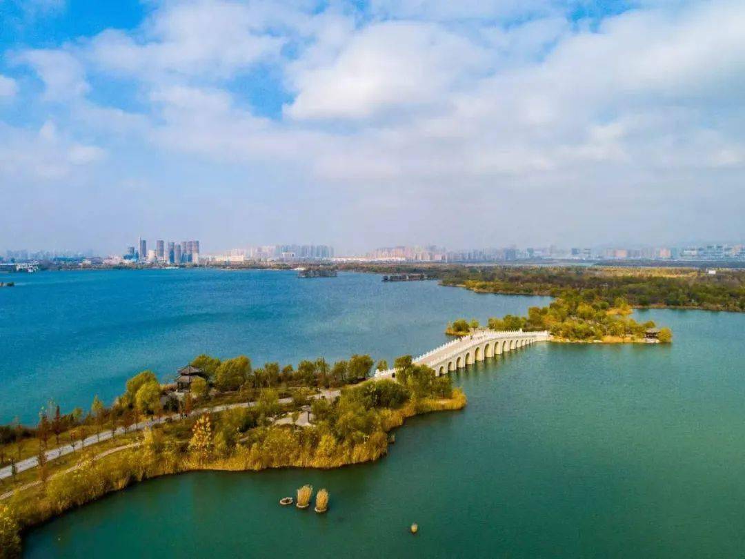 淮北市南湖湿地公园图片
