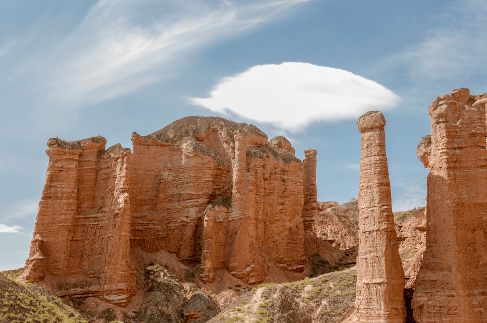 沙砾石地型旅游地图片