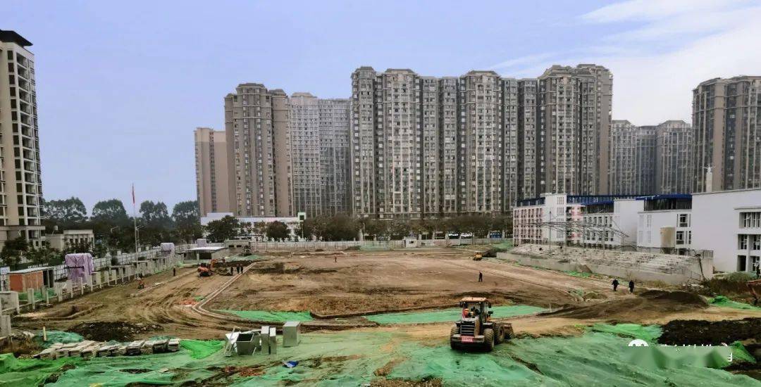 探校▏彭州新建学校最新进度曝光最快明年完工