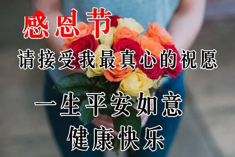 今天感恩节感恩一路帮助过我的所有人