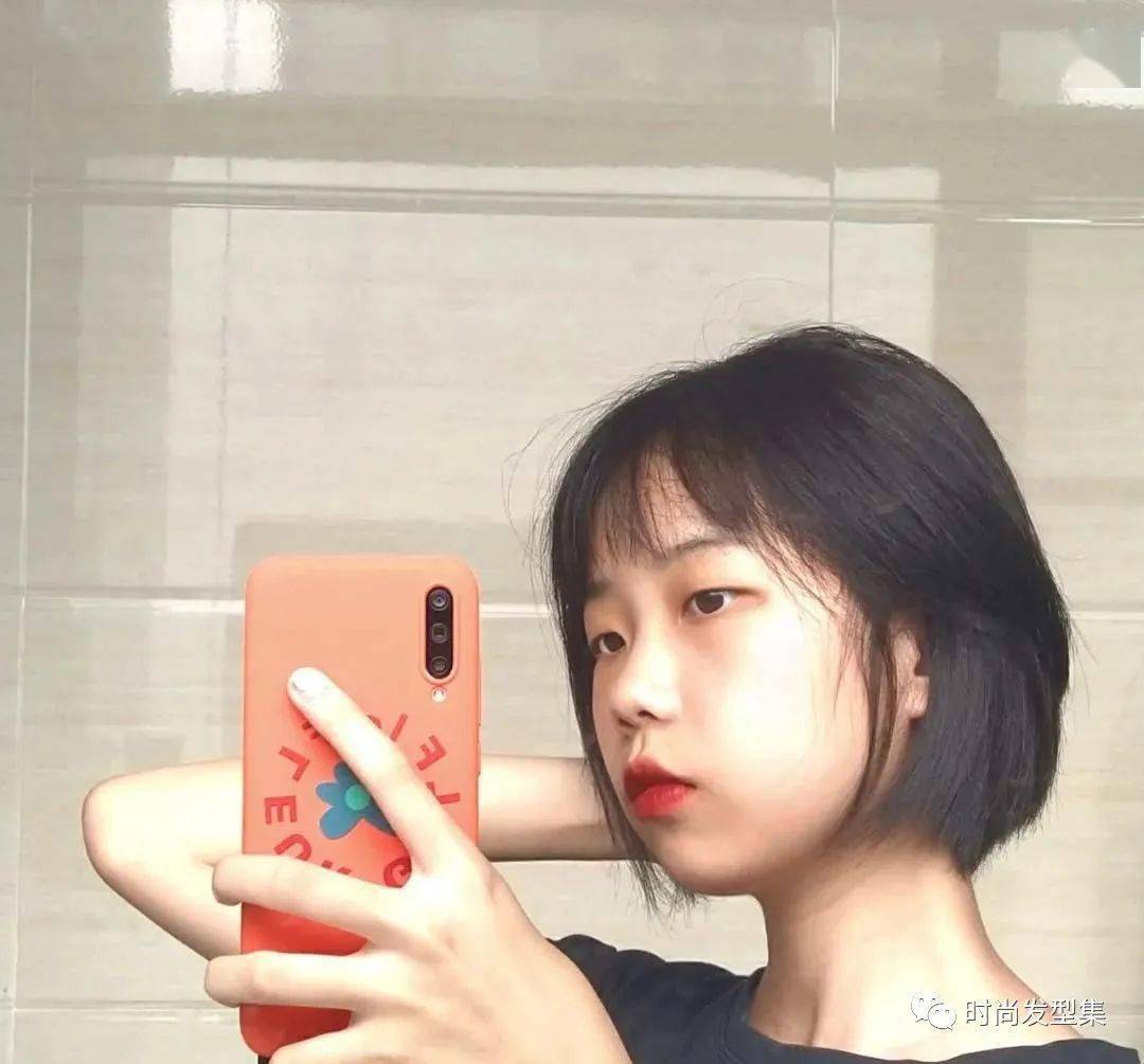 日系女主少年感短发