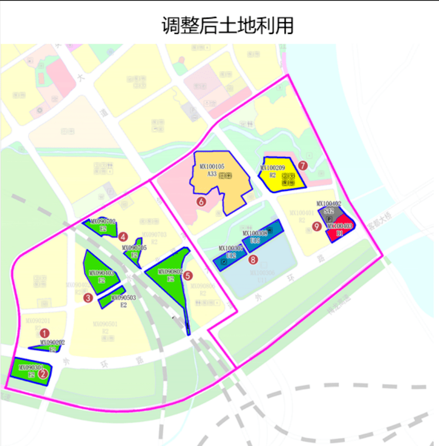 梅县新城西片区控制性详细规划来了!