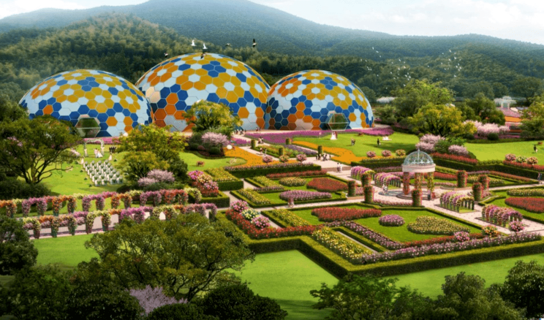 南充西溪花谷建设即将启动500亩核心景观玫瑰园春节亮相