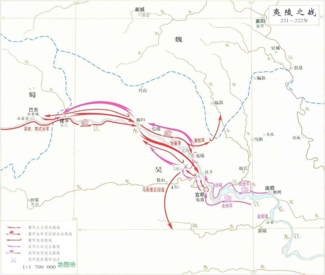 宋杰三国战争中的夷陵