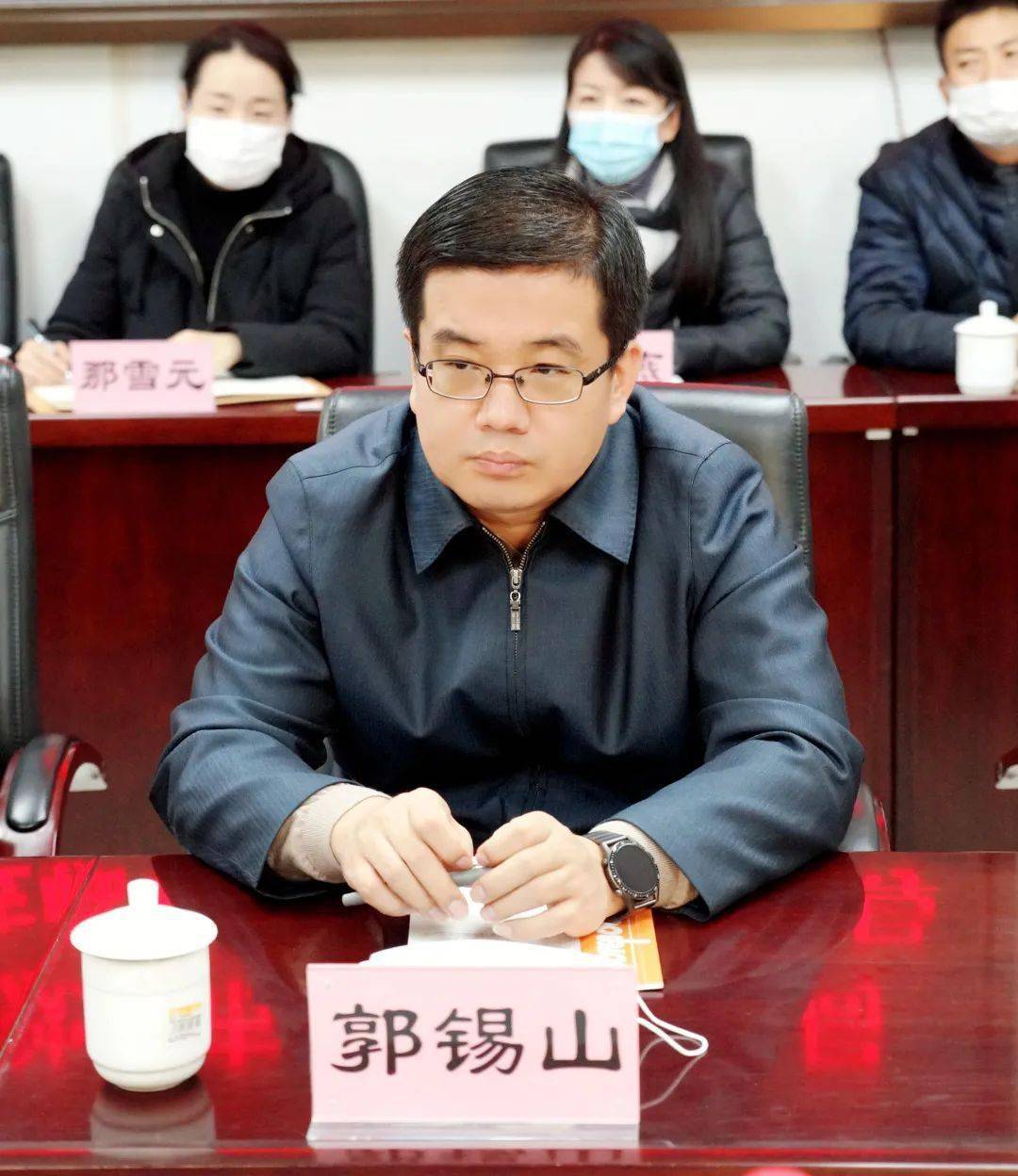 最后,郭锡山表示,本次调研指导成效很好,双方相互学习借鉴,交流了在