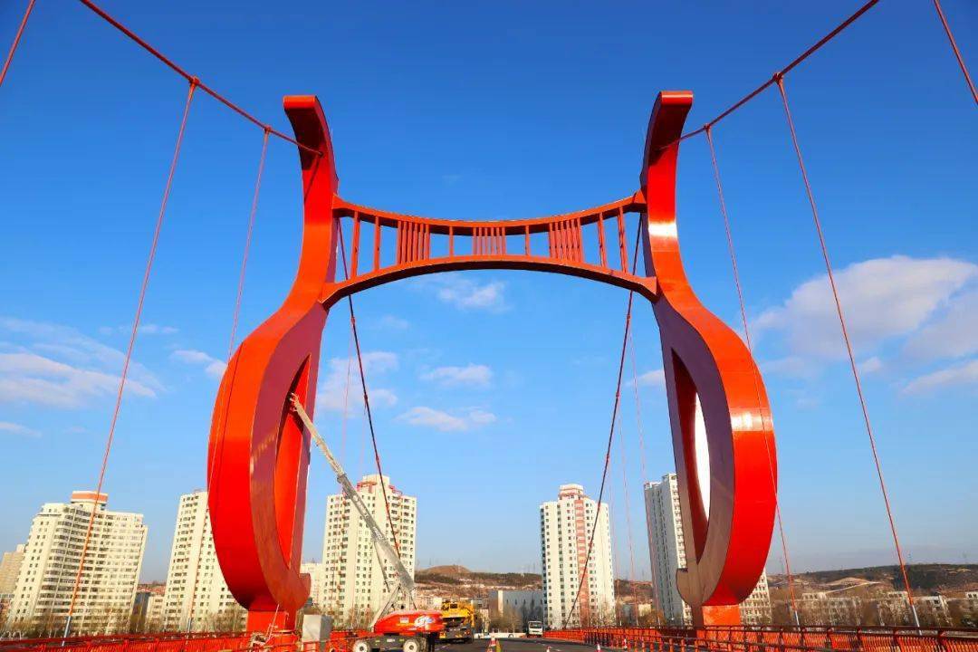 神木大柳塔这座桥将于12月2日正式通车超炫夜景灯光双向4车道