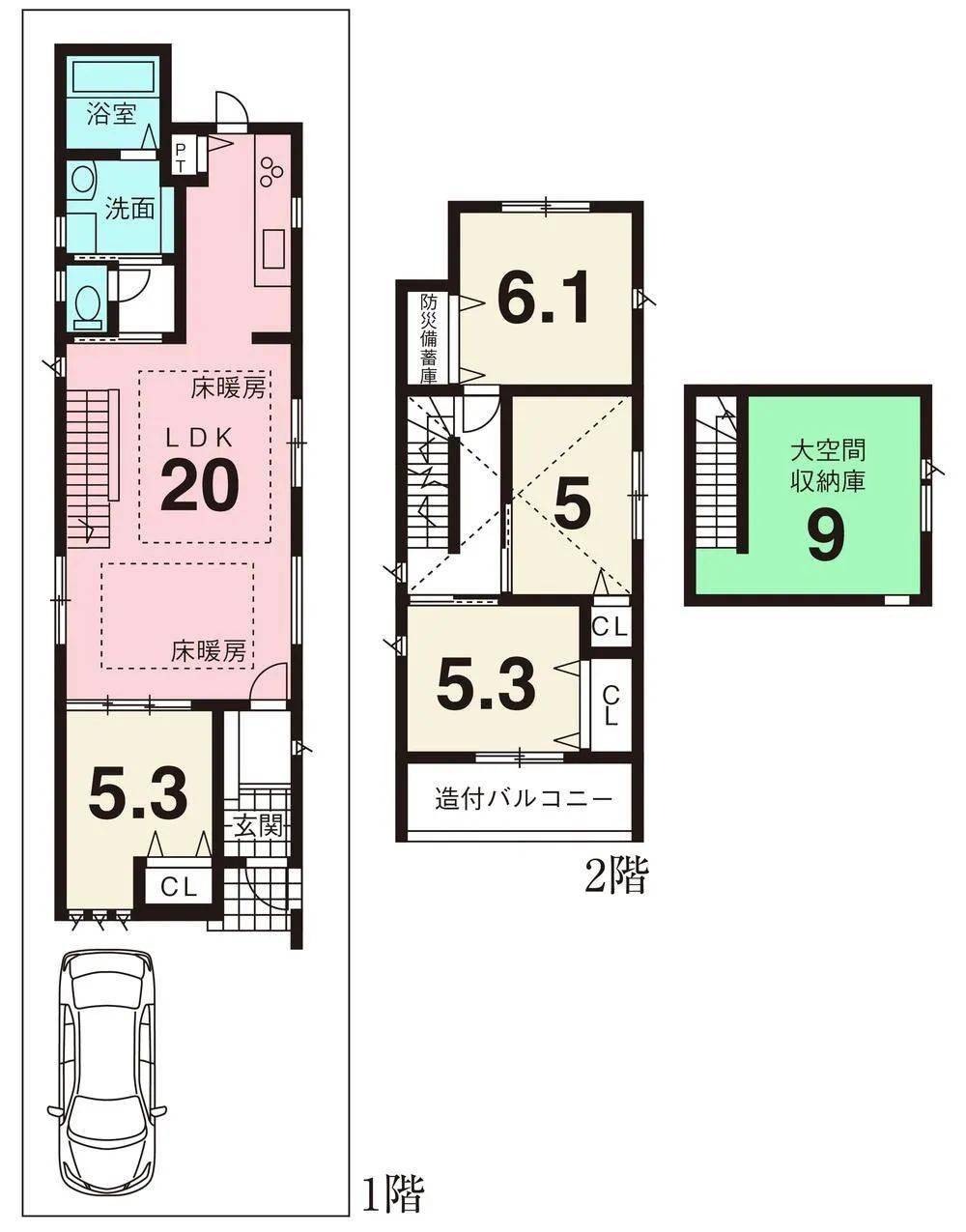 日本一户建经典户型图图片