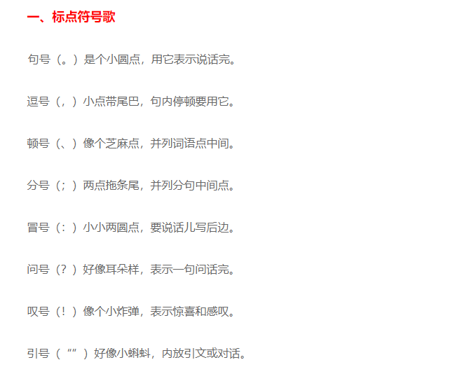 三年級語文最全標點符號用法這個期末的語基滿分就靠它了