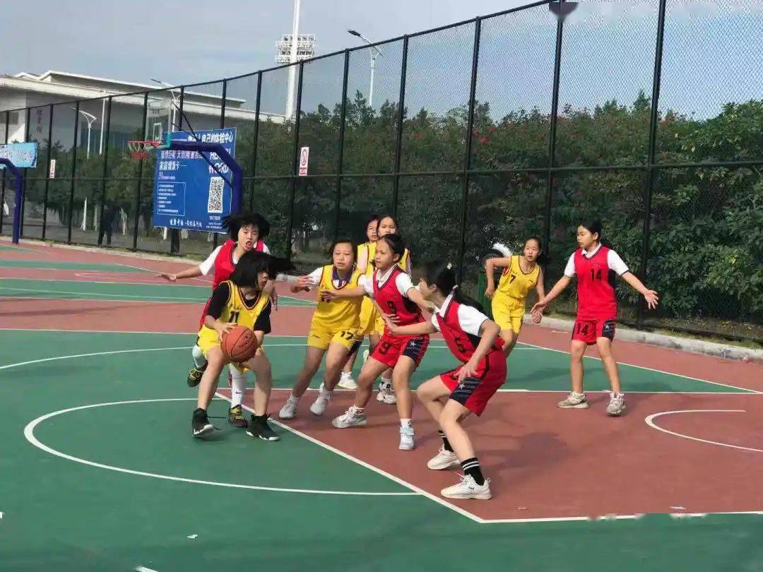 篮不住的风采博罗实验学校男女篮球队进入县总决赛