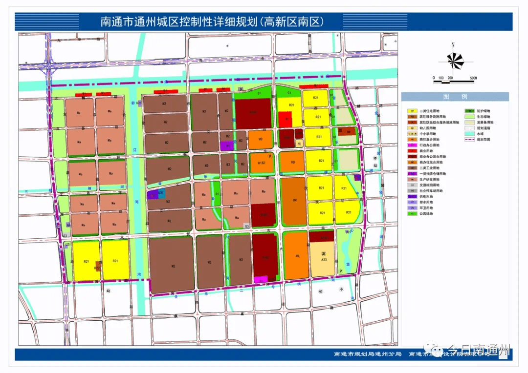 通州城区控制性详细规划调整任务书,共计8个编制单元