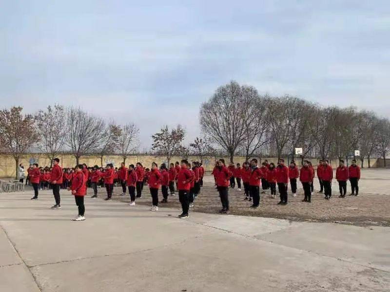 原平东社镇中学全体学生的武术操你见过吗