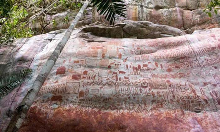 亚马逊森林发现一幅长达13公里的史前岩画