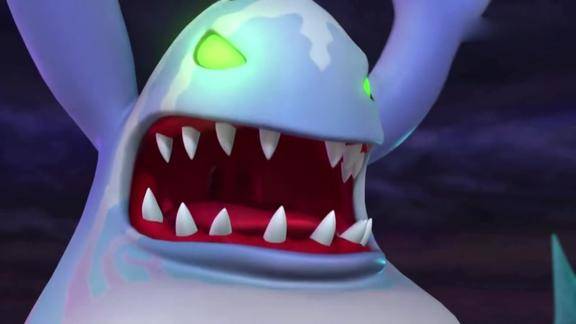 精灵梦叶罗丽:王默和罗丽遇到幻影兽追击