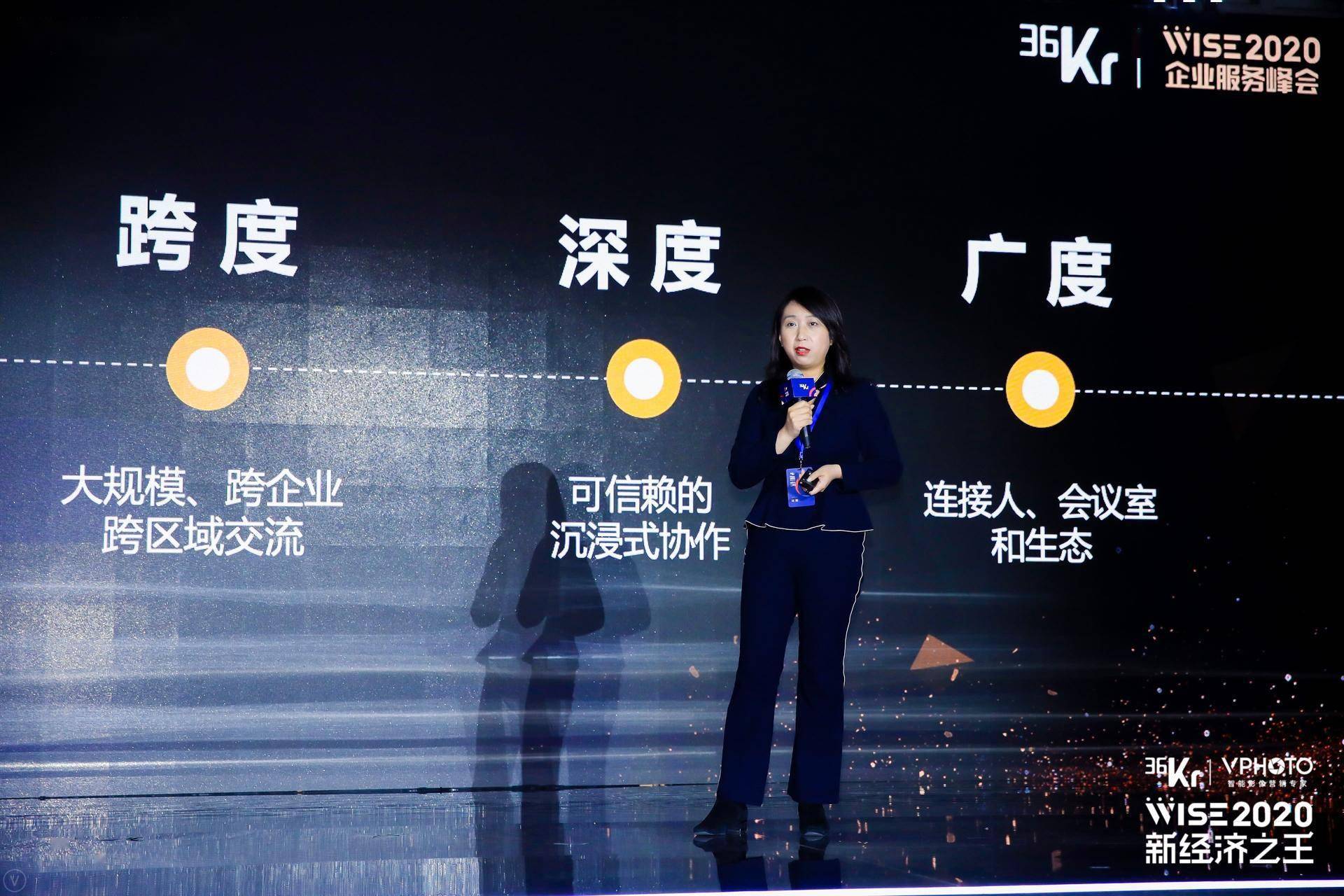 腾讯会议钱敏:开启企业沟通新时代 wise2020 新经济之王企业服务