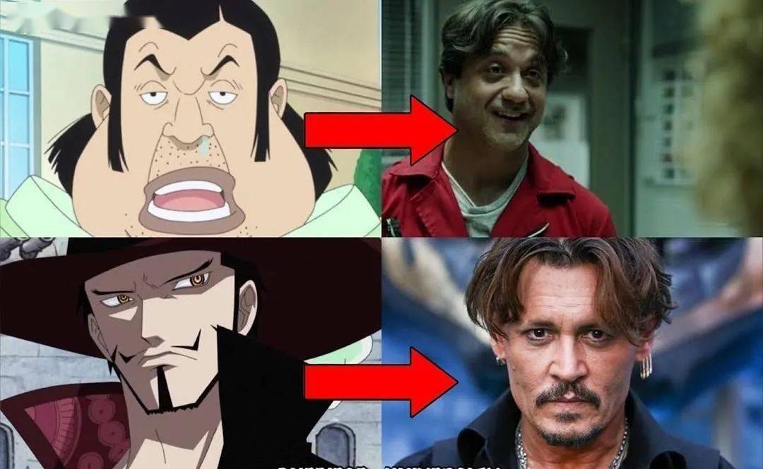 海米眼中的"海贼王真人版",看到众角色面容,尾田表示请不起