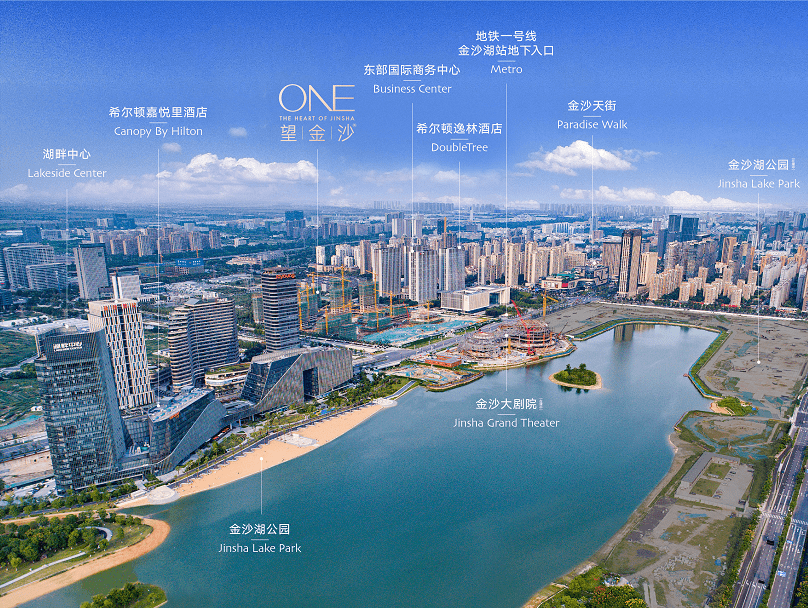 杭州金沙湖规划图图片