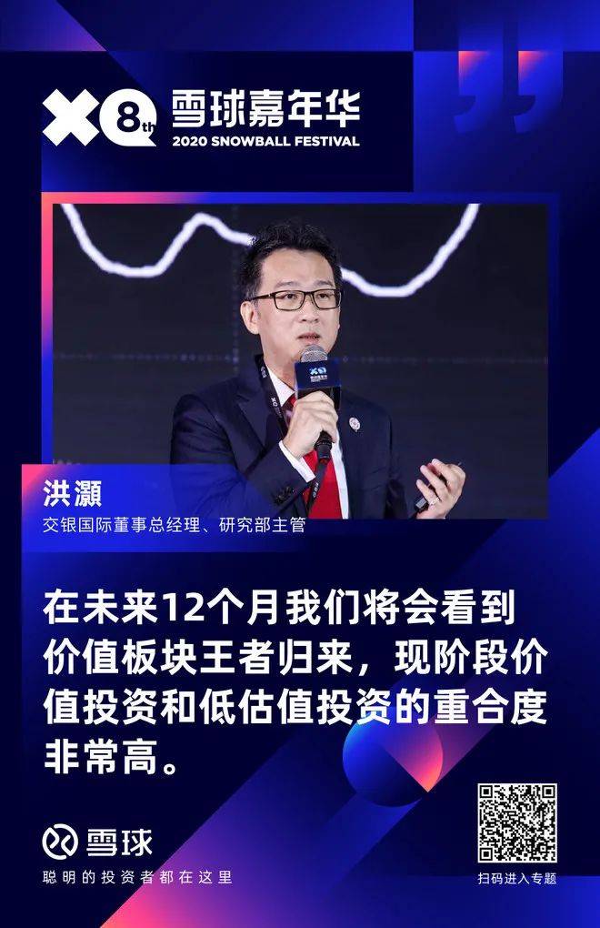 洪灏价值板块王者即将归来