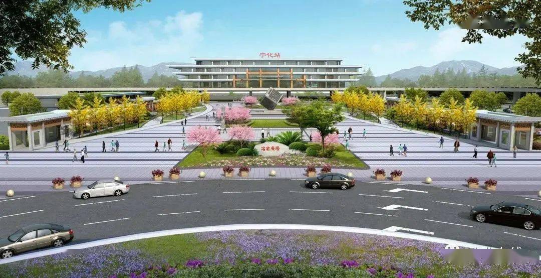 兴泉铁路又一站房主体封顶,车站效果图来啦!