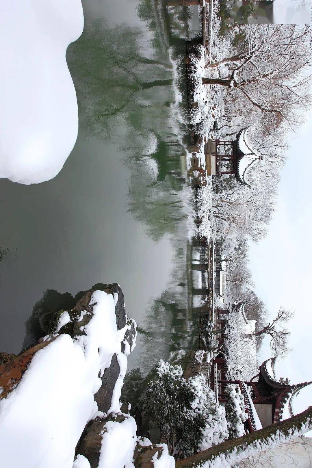一首《枫桥夜泊》在雪中闻听寒山寺的钟声,别有一番诗意在白雪的覆盖