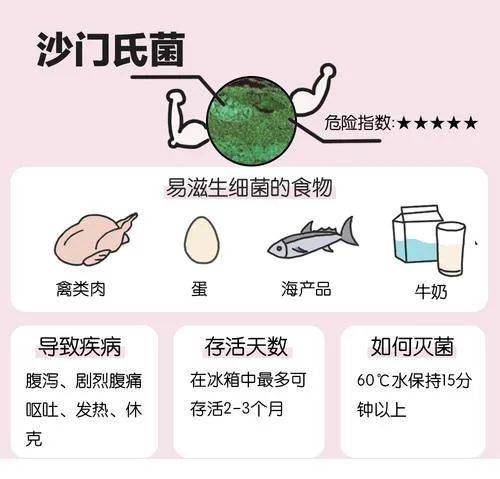 了解沙门氏菌防止病从口入