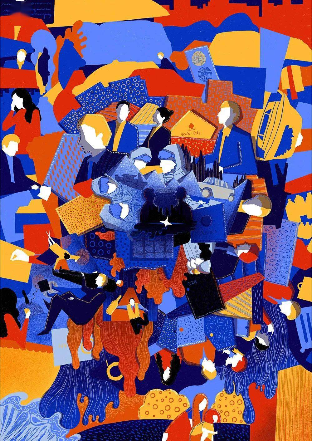 获奖白金创意国际大赛插图设计获奖作品