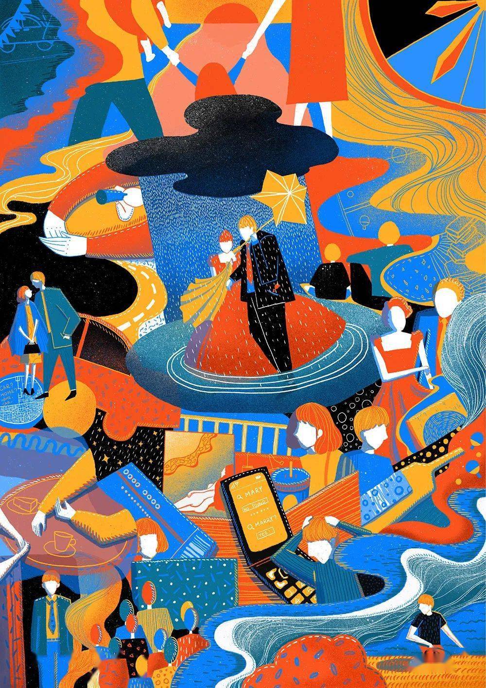 获奖白金创意国际大赛插图设计获奖作品