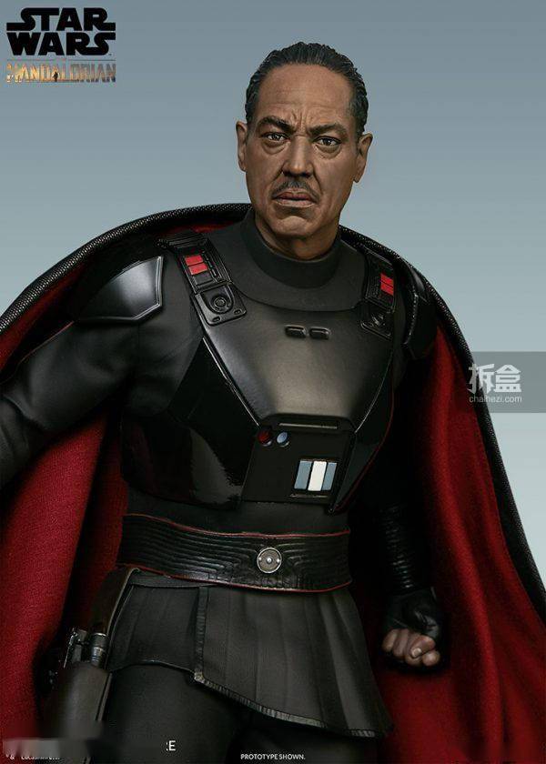 sideshow 星球大战 曼达洛人 moff gideon莫夫吉迪恩 雕像